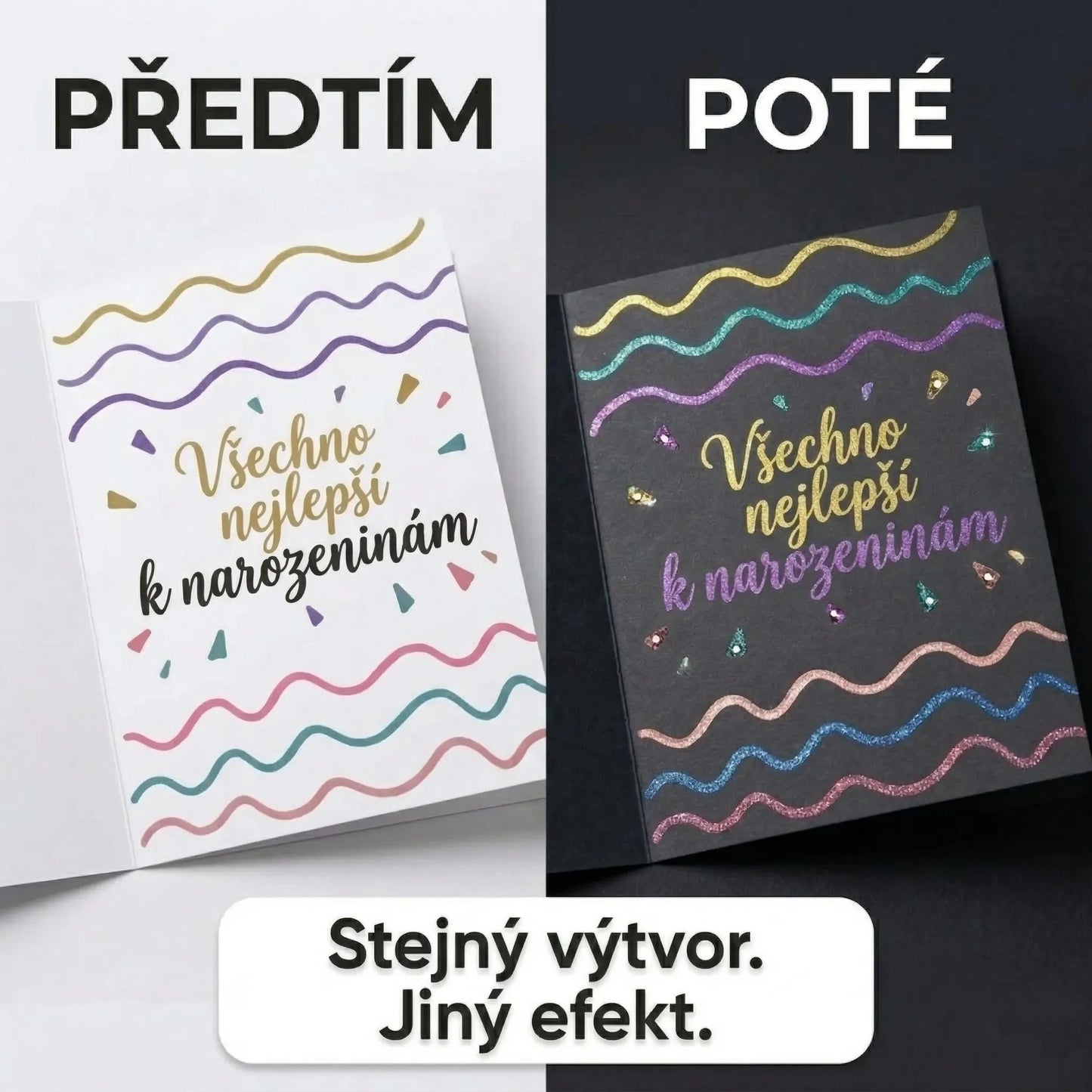 THE GLIMMER'CRAFT™ – Třpytivé Metalické Fixy