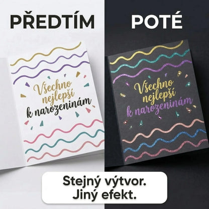 THE GLIMMER'CRAFT™ – Třpytivé Metalické Fixy